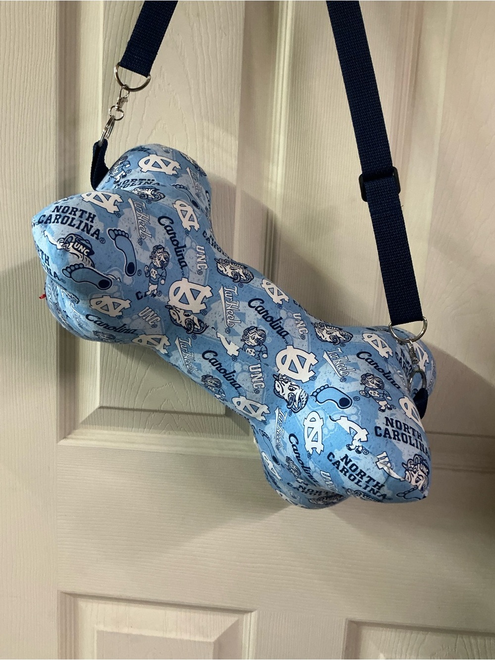 North Carolina Tarheels Bone shape neck , 'Travel Pillow with Strap
